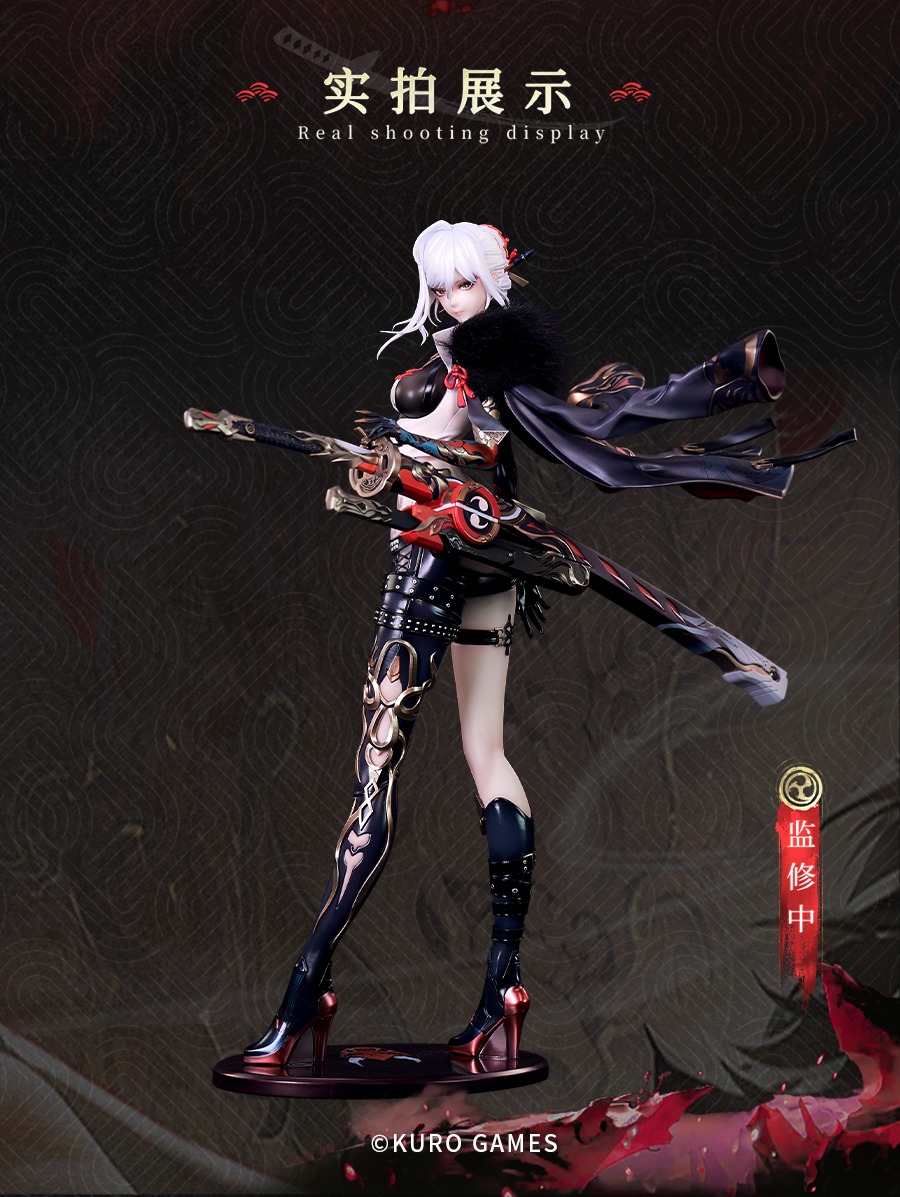 Scaled Figure 1/4 Lucia Crimson Weave - Crimson Camellia Ver. Punishing: Gray Raven By PPDF