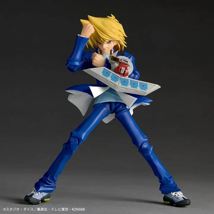 [With Bonus Face Part] Revoltech Action Figure Junouchi Katsuya / Joey Wheeler - Yu-Gi-Oh! Duel Monsters By Kaiyodo