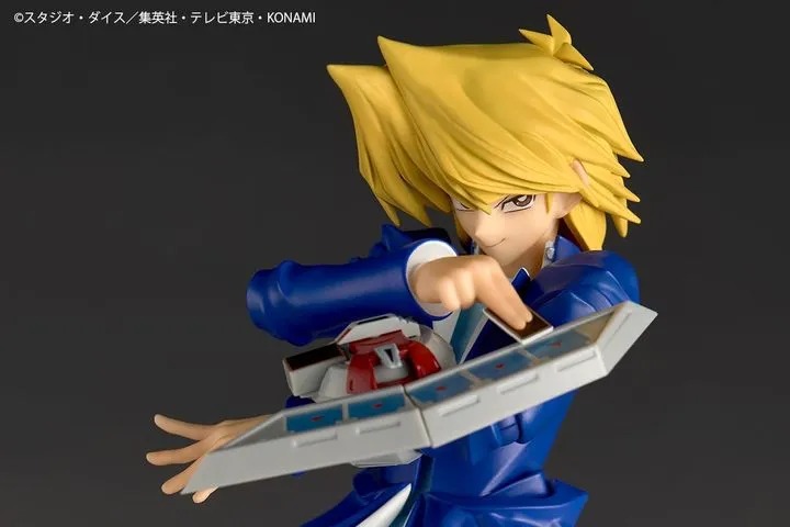 [With Bonus Face Part] Revoltech Action Figure Junouchi Katsuya / Joey Wheeler - Yu-Gi-Oh! Duel Monsters By Kaiyodo