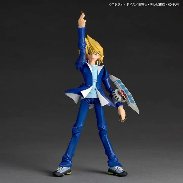[With Bonus Face Part] Revoltech Action Figure Junouchi Katsuya / Joey Wheeler - Yu-Gi-Oh! Duel Monsters By Kaiyodo