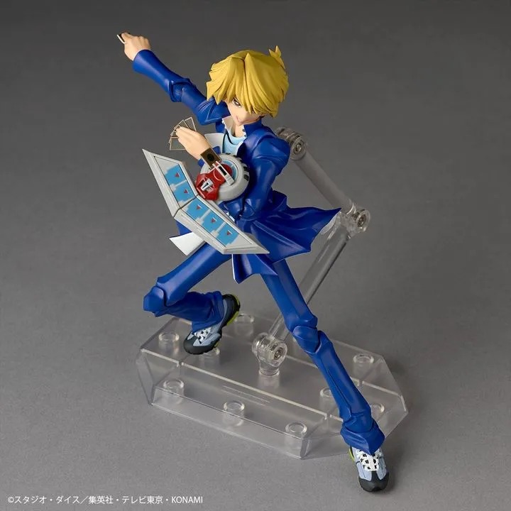 [With Bonus Face Part] Revoltech Action Figure Junouchi Katsuya / Joey Wheeler - Yu-Gi-Oh! Duel Monsters By Kaiyodo