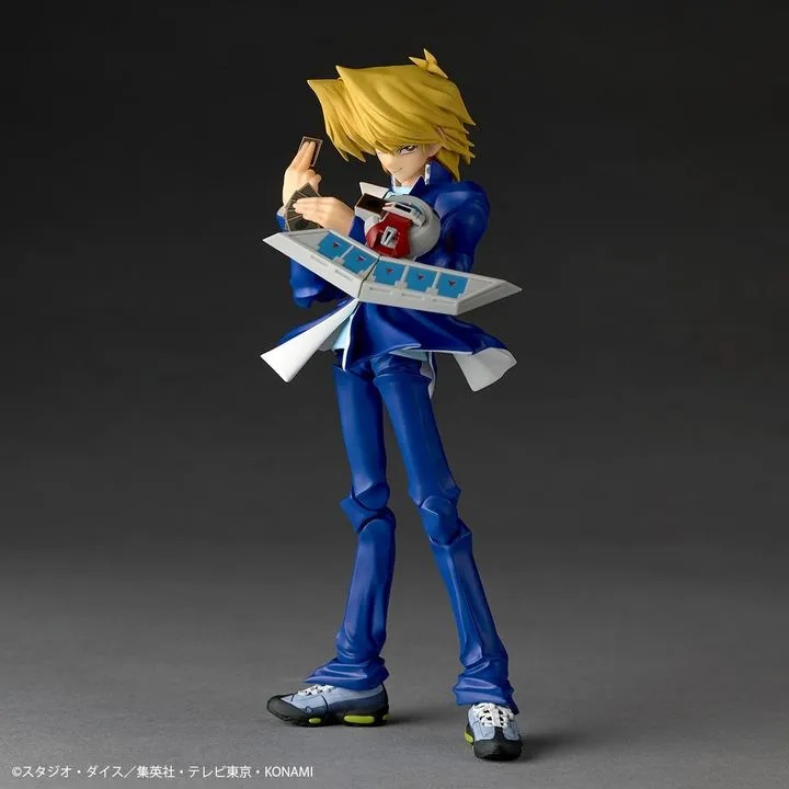 [With Bonus Face Part] Revoltech Action Figure Junouchi Katsuya / Joey Wheeler - Yu-Gi-Oh! Duel Monsters By Kaiyodo