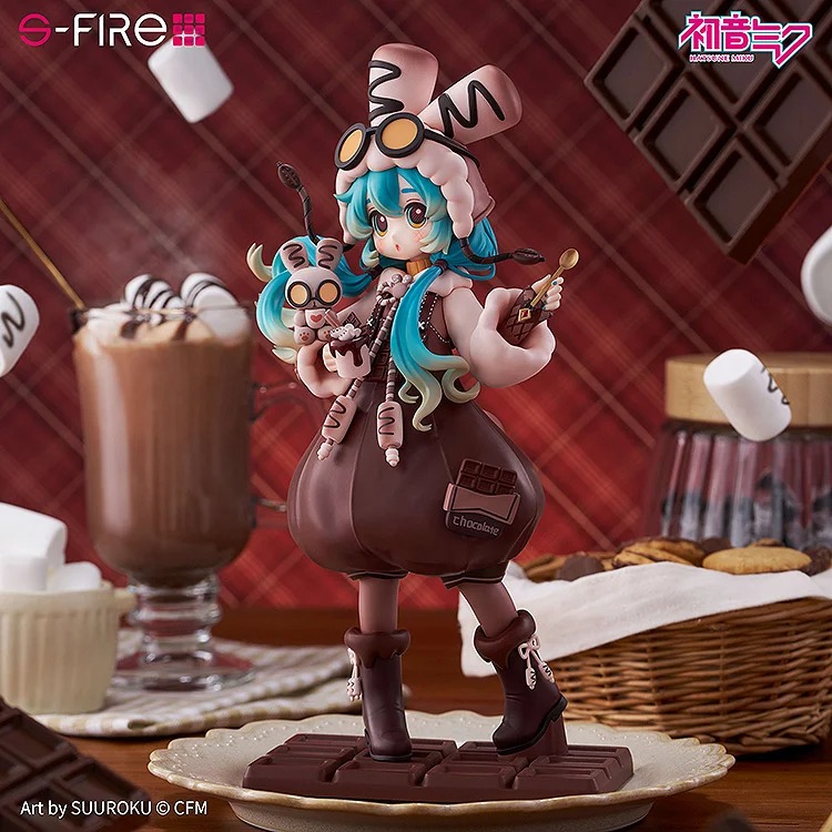 S-Fire Figure Hatsune Miku - Marshmallow Hot Cocoa Ver. Vocaloid By SEGA