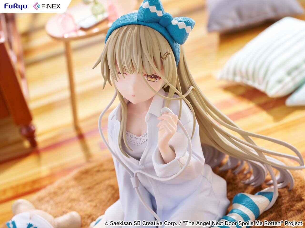 Scaled Figure 1/7 Shiina Mahiru - Relax Ver. Otonari no Tenshi-sama ni Itsunomanika Dame Ningen ni Sareteita Ken By F:NEX