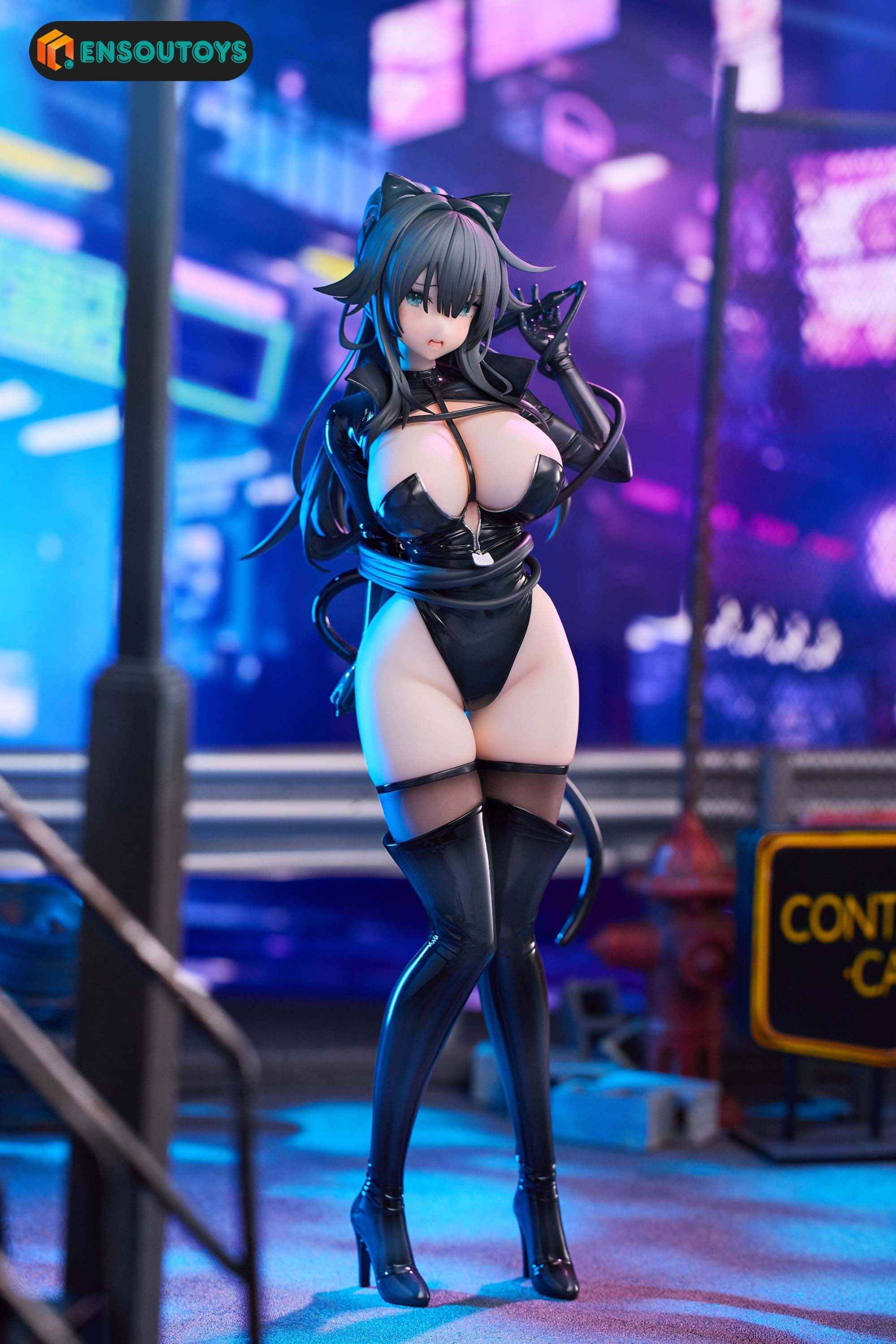 Scaled Figure 1/6 Neko no Onna Happy-chan - Another Color Ver. Illustration by Chyo By ENSOUTOYS