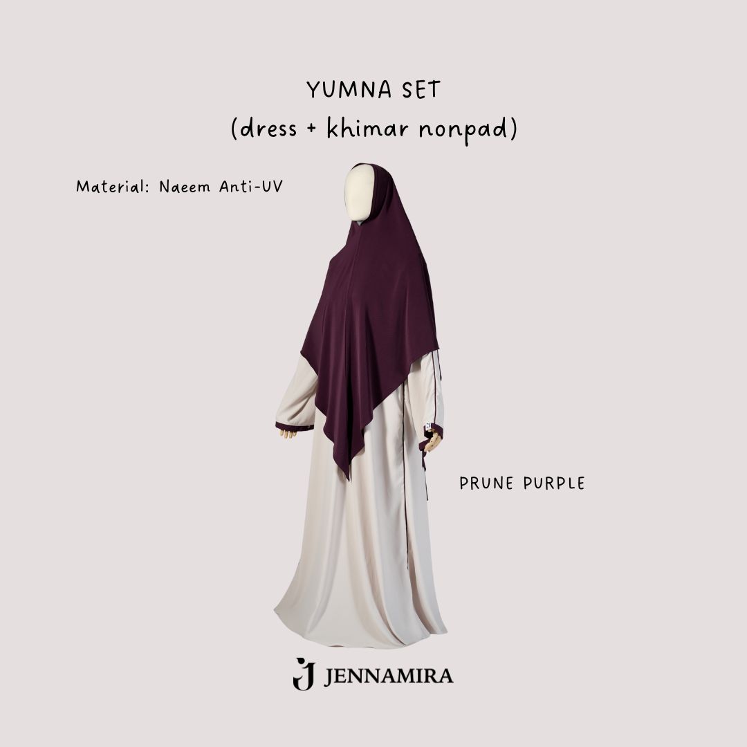Yumna Dress Set Lulu Khimar