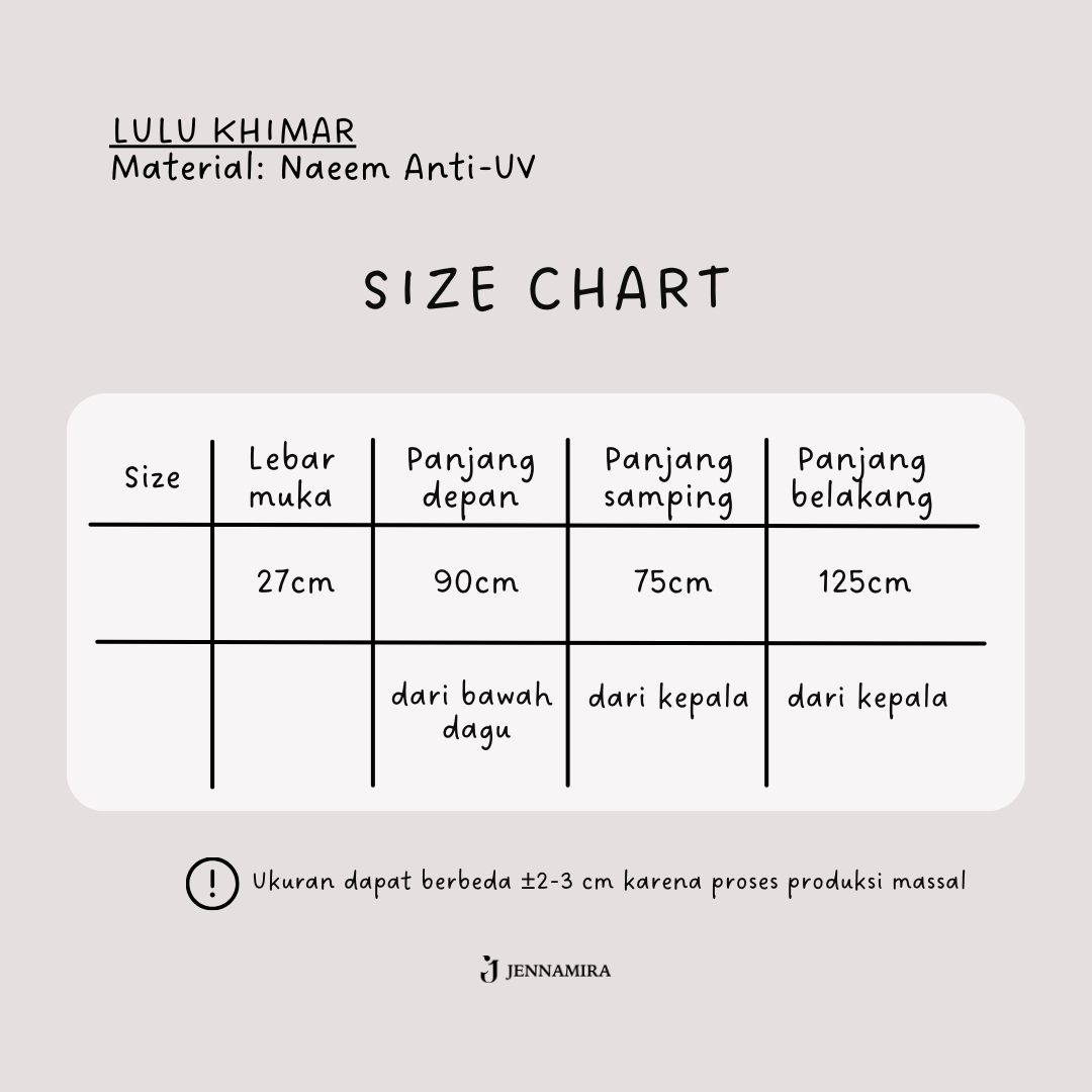Yumna Dress Set Lulu Khimar
