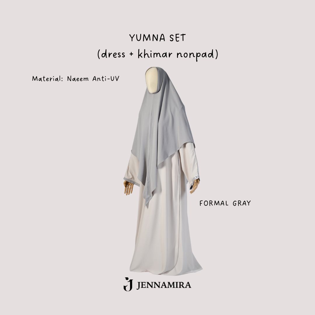 Yumna Dress Set Lulu Khimar