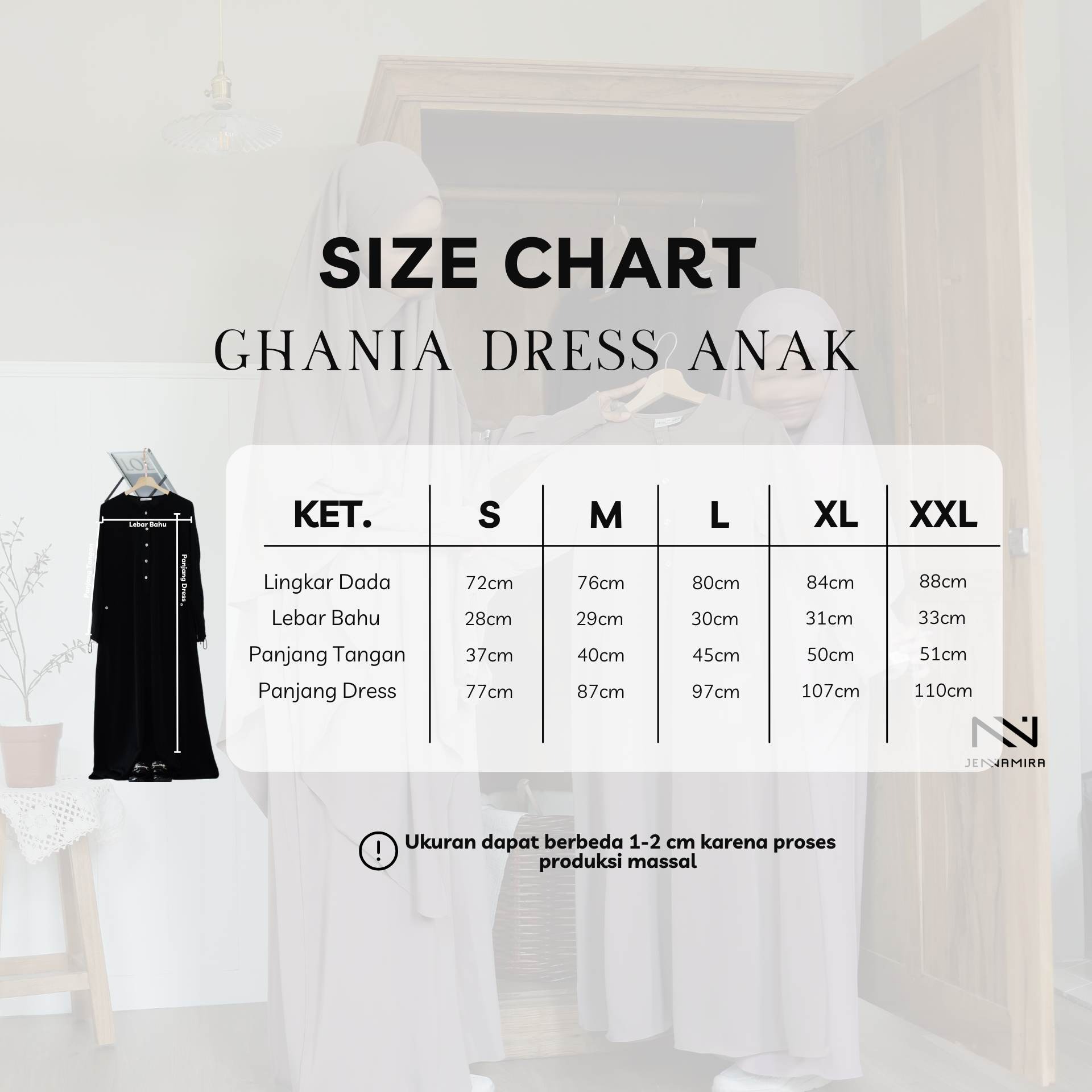 Ghania Kids Dress Anak