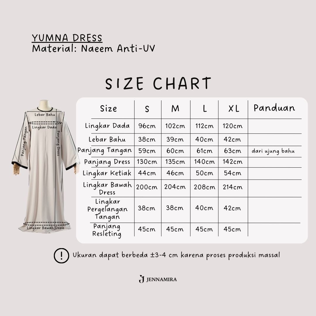 Yumna Dress Set Lulu Khimar