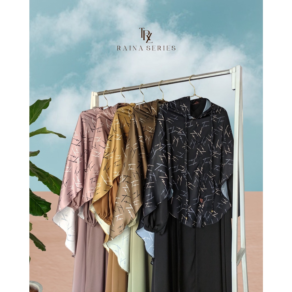 TRZ - Bergo Raina Series - Bergo Printing Armany Silk