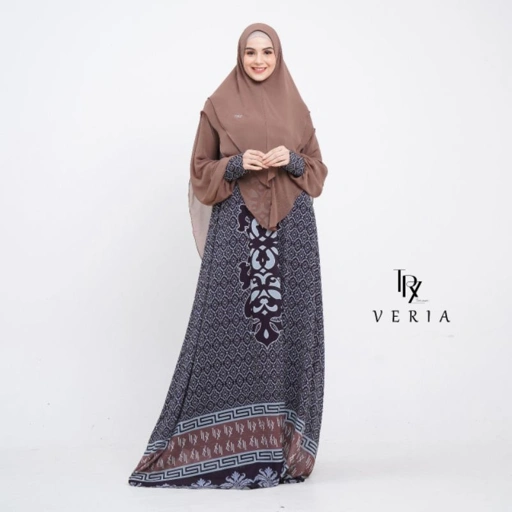 Image of Gamis Syar'i Veria TRZ HER DRESS ONLY/ Gamis Syar'i Pesta/ Fashion Muslim Syari/ Gamis Syar'i Branded/ Gamis Muslimah