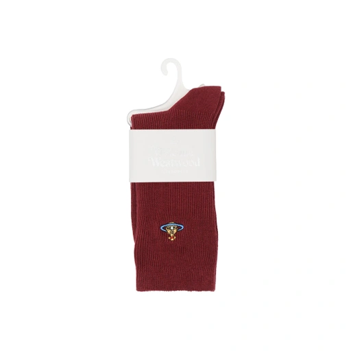 Image of VWW Cable Knit Logo Mid Socks