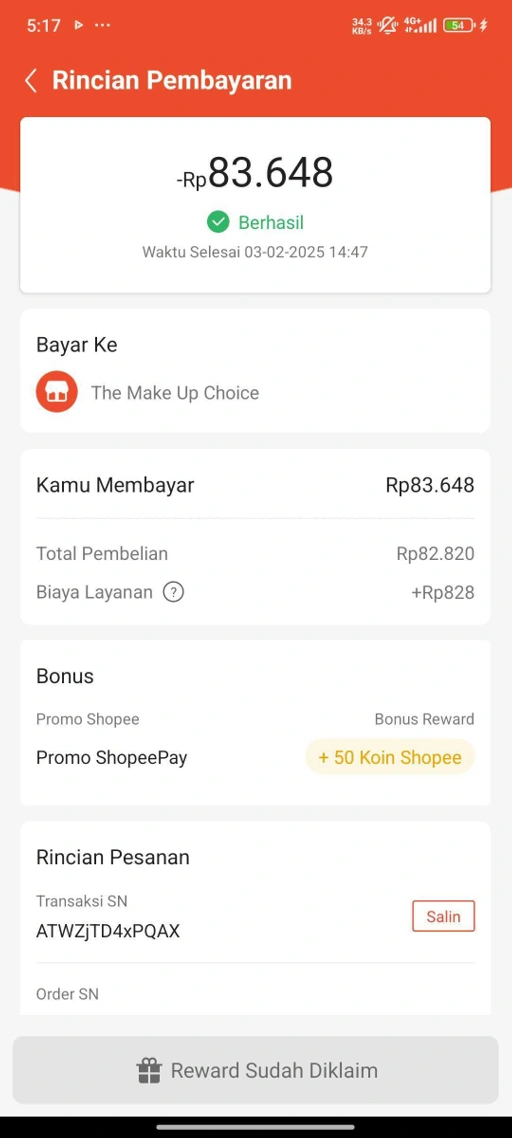 Image of Product created from POS