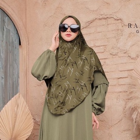 TRZ - Bergo Raina Series - Bergo Printing Armany Silk
