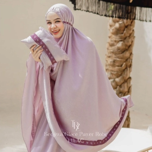 Image of Mukena PREMIUM SEDJIWA GLACE TRZ HER/Mukena Polos Premium/Mukena Santorini Premium/ Mukena Dewasa Premium