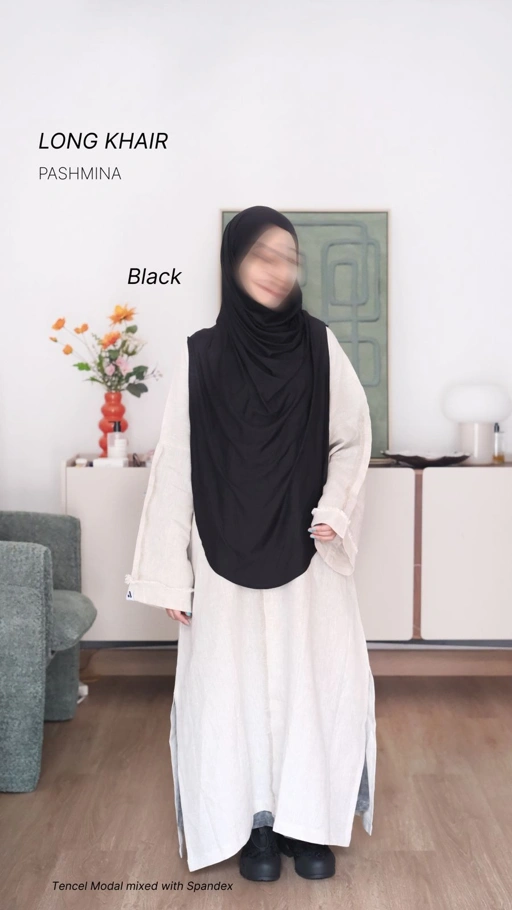 Image of Khair Pashmina Tencel Long 
