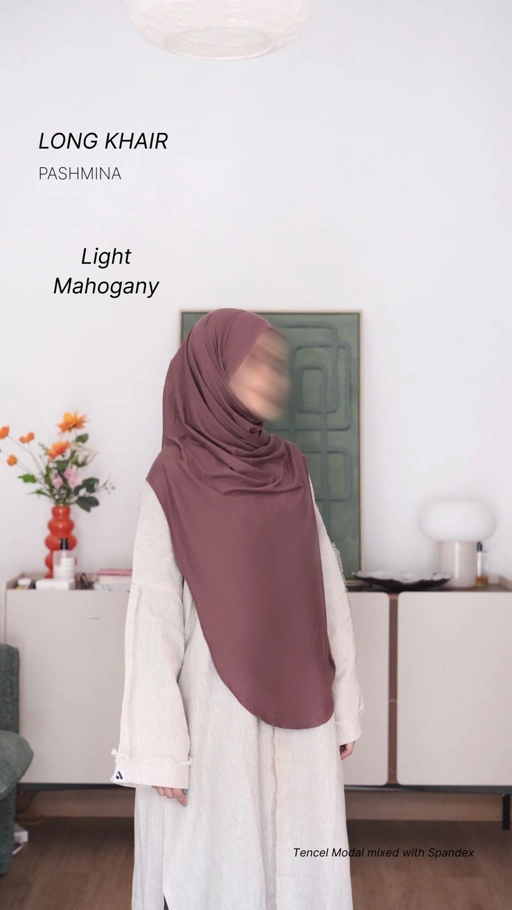 Image of Khair Pashmina Tencel Long 