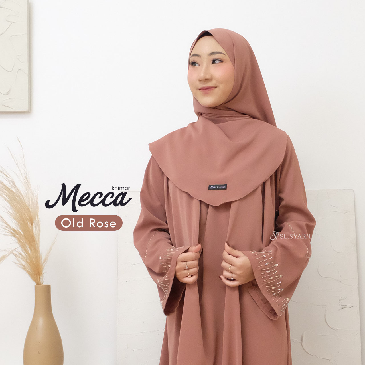 SL SYAR'I - Mecca Pashmina (KHIMAR ONLY)