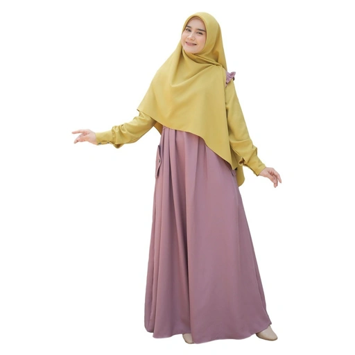 Image of SL SYAR'I - Diana Series gamis Vintage Eropa (SET & Abaya Only)