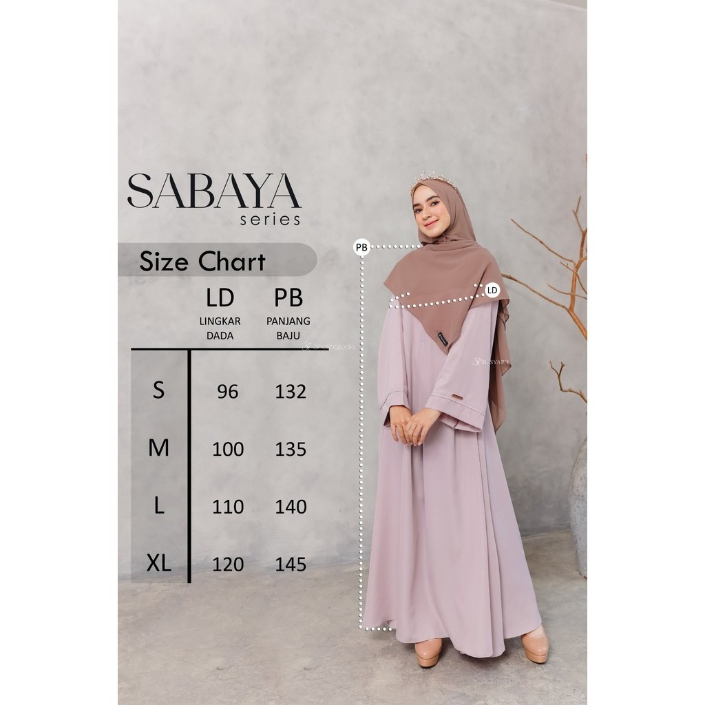 SL SYAR'I - Sabaya Abaya (Abaya Only)