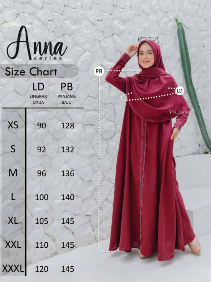SL SYAR'I - Anna Series (SET & Dress Only)