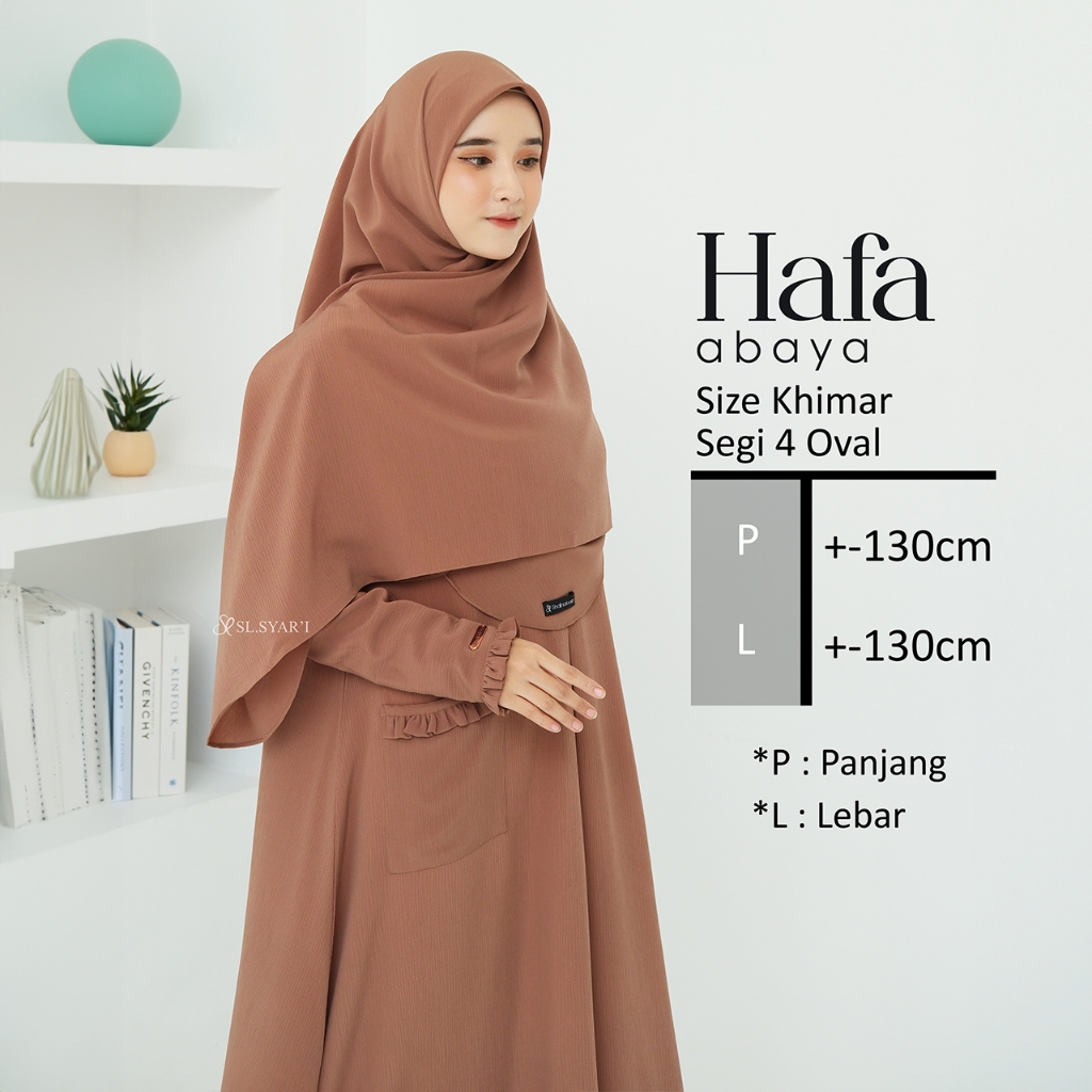 SL SYAR'I - Hafa Abaya (KHIMAR ONLY)