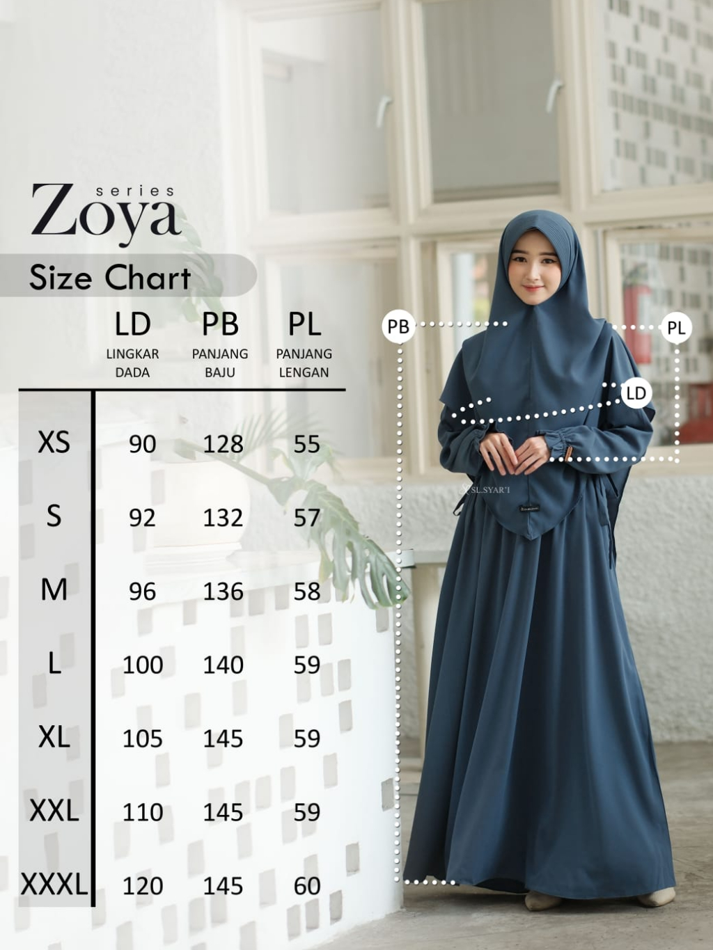 SL SYAR'I - Zoya Series (SET)