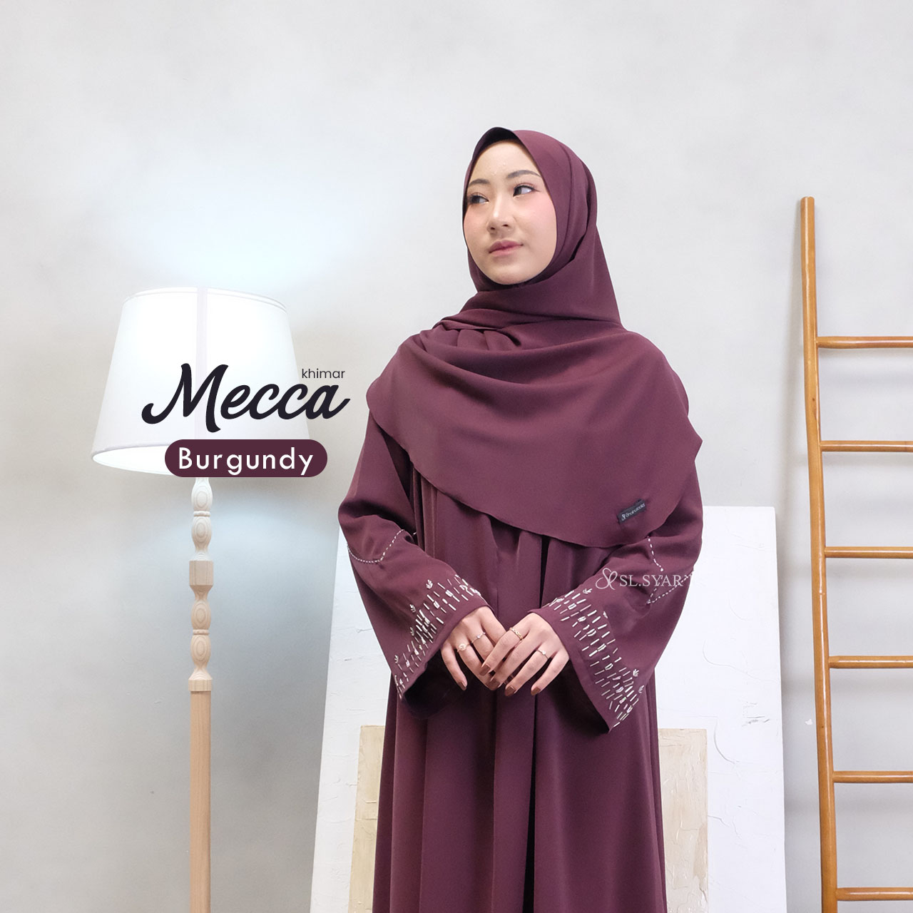 SL SYAR'I - Mecca Pashmina (KHIMAR ONLY)