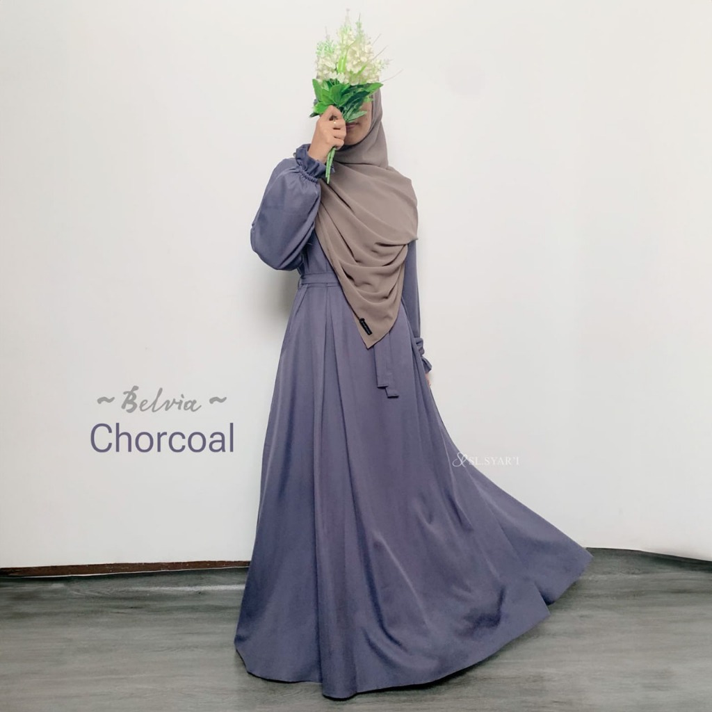 SL SYAR'I - Belvia Dress (Gamis Only)