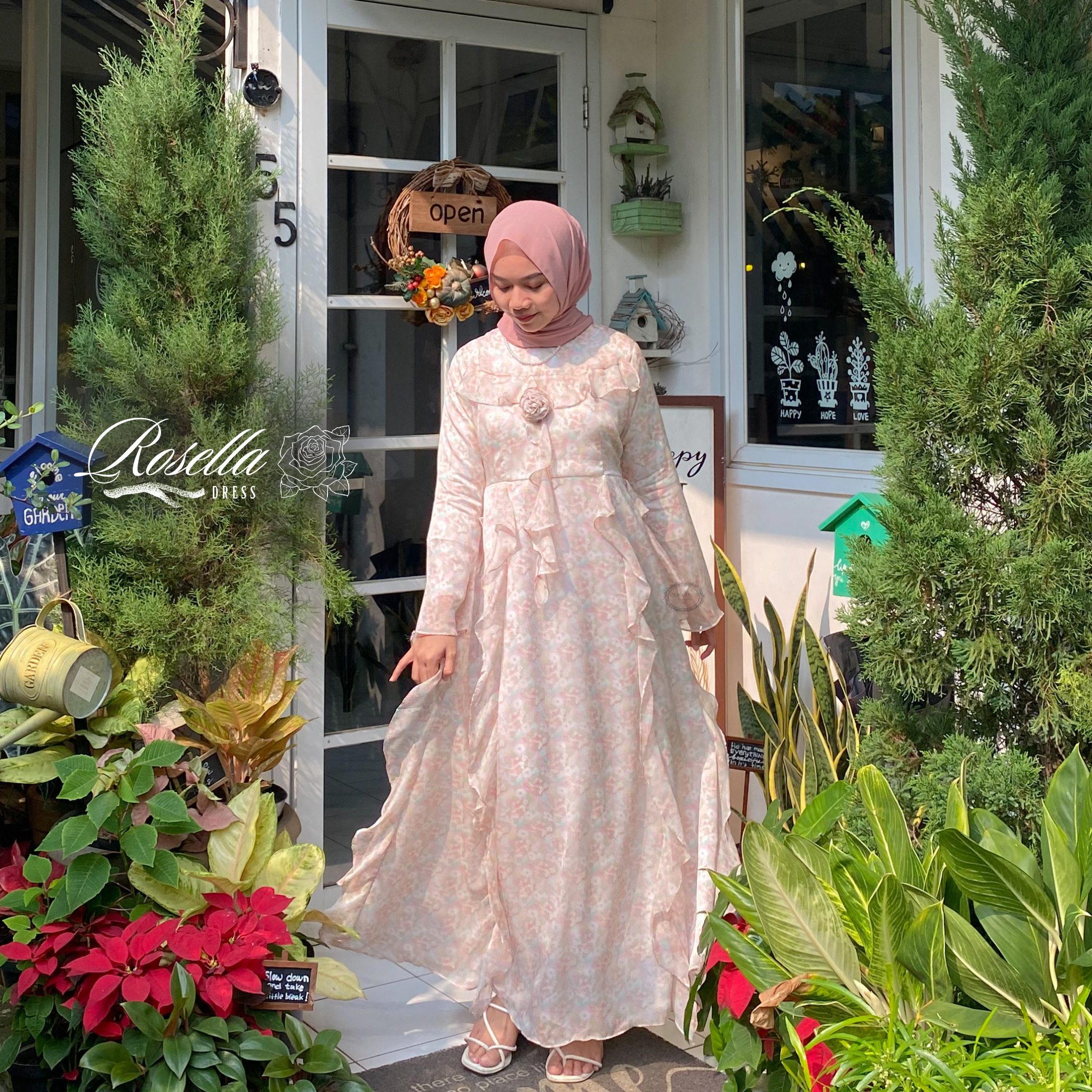 Rosella Ruffled Dress