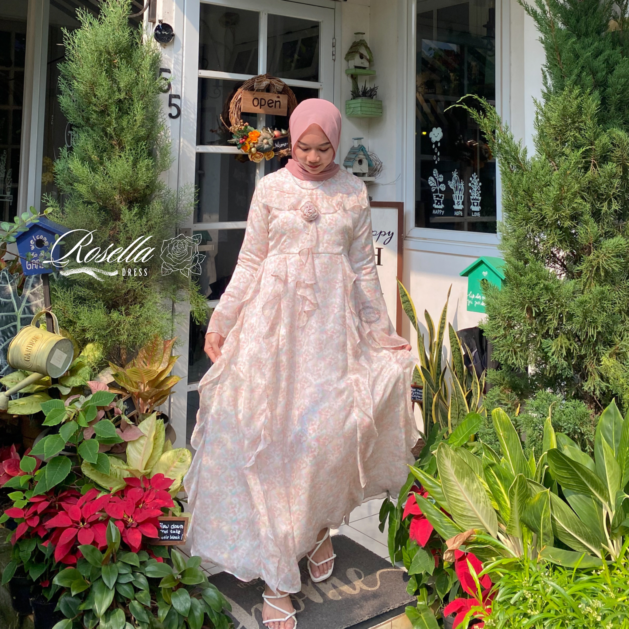 Rosella Ruffled Dress