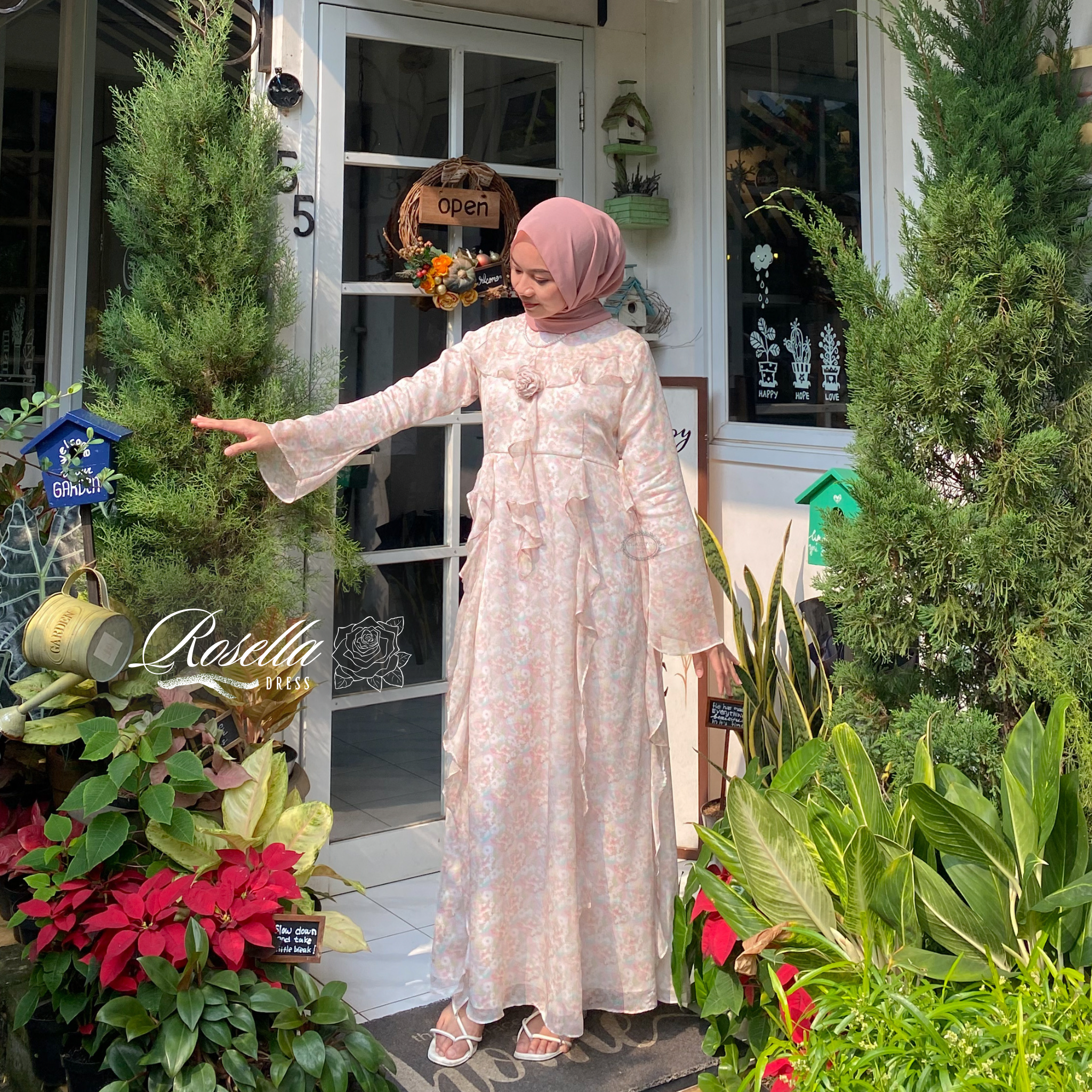 Rosella Ruffled Dress