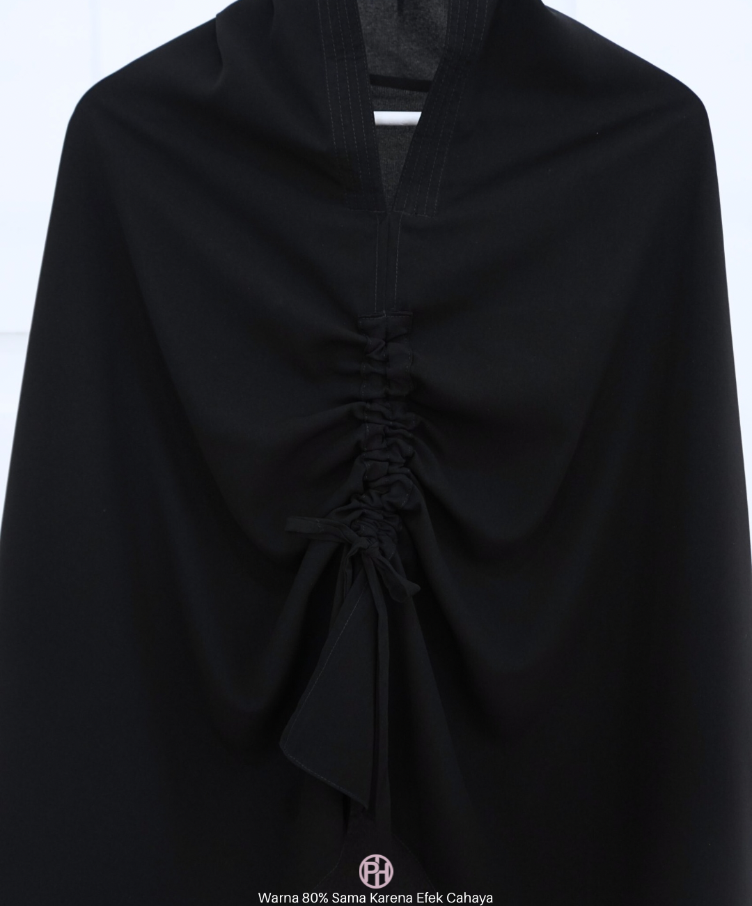 Bergo Zahra Wolfis Jetblack