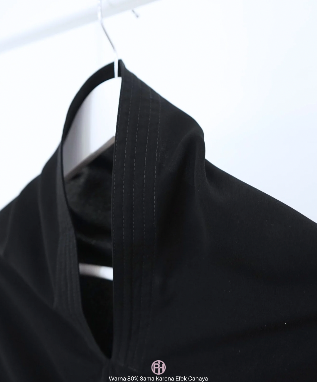 Bergo Zahra Wolfis Jetblack