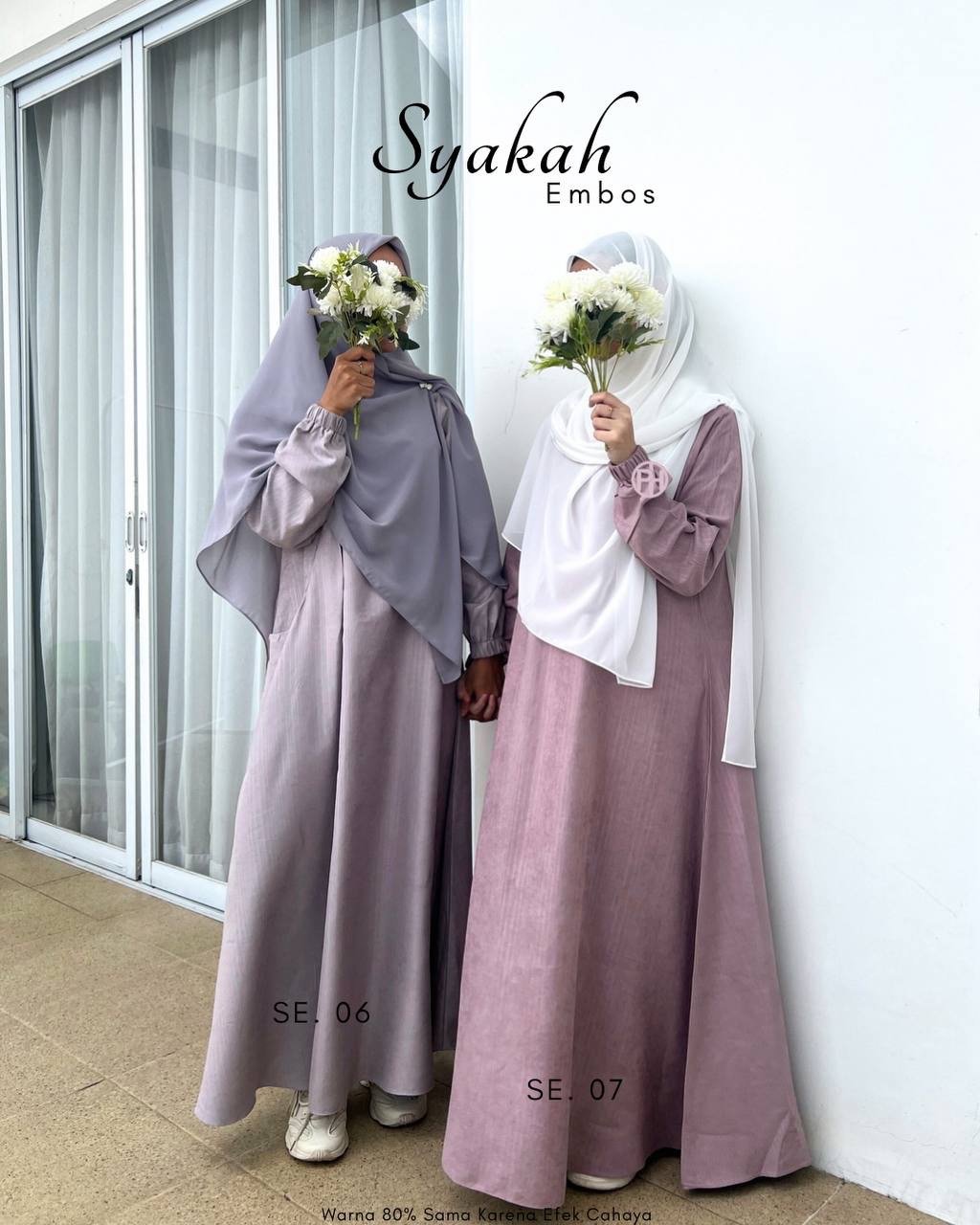Syakah Premium Dress Embos
