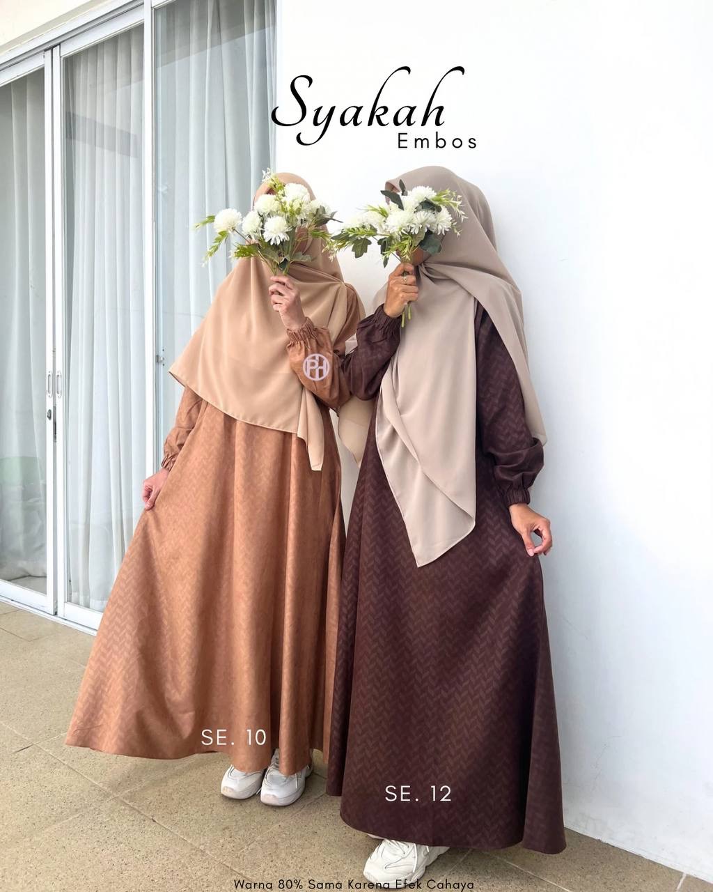 Syakah Premium Dress Embos
