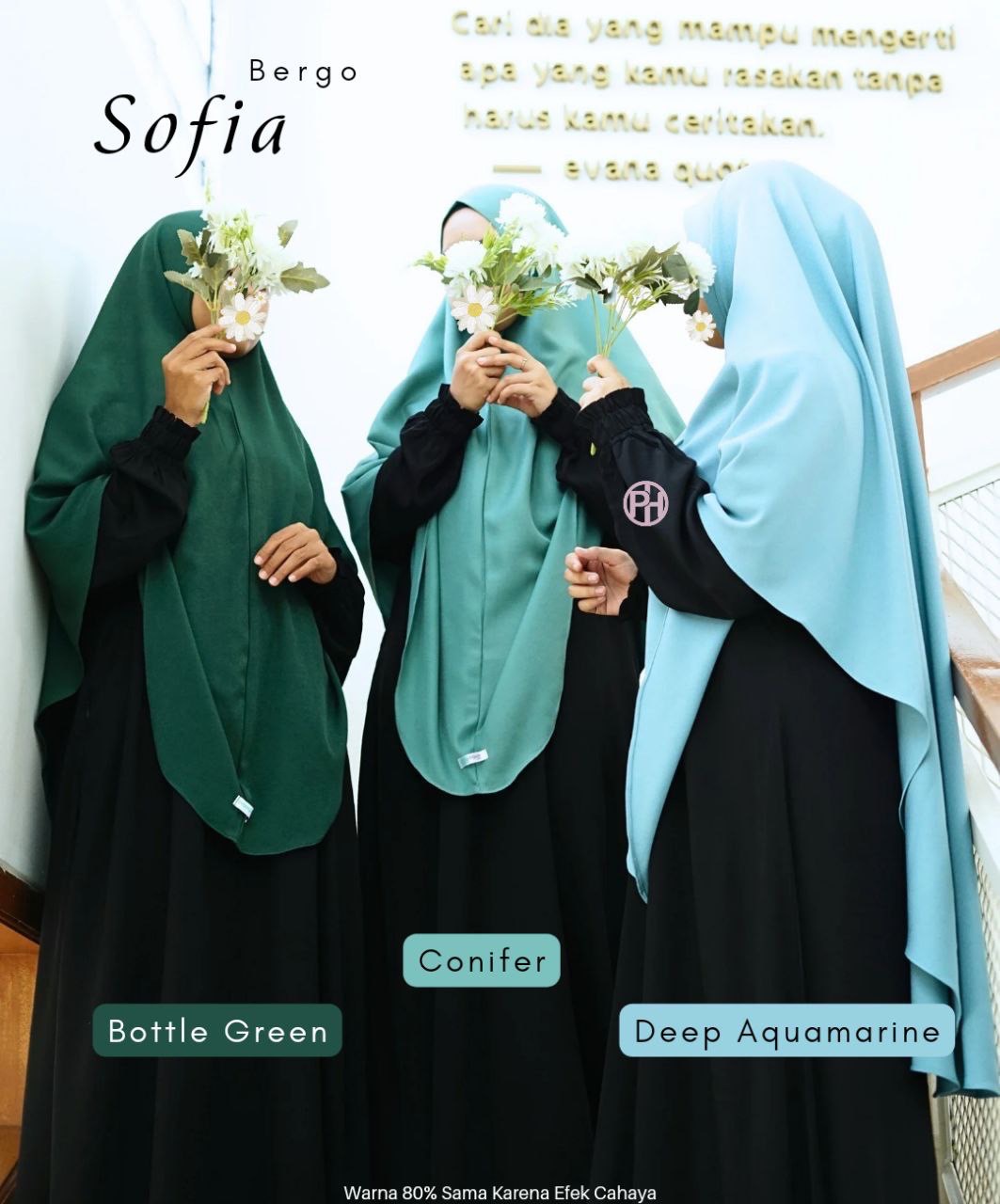 Bergo Sofia Dewasa