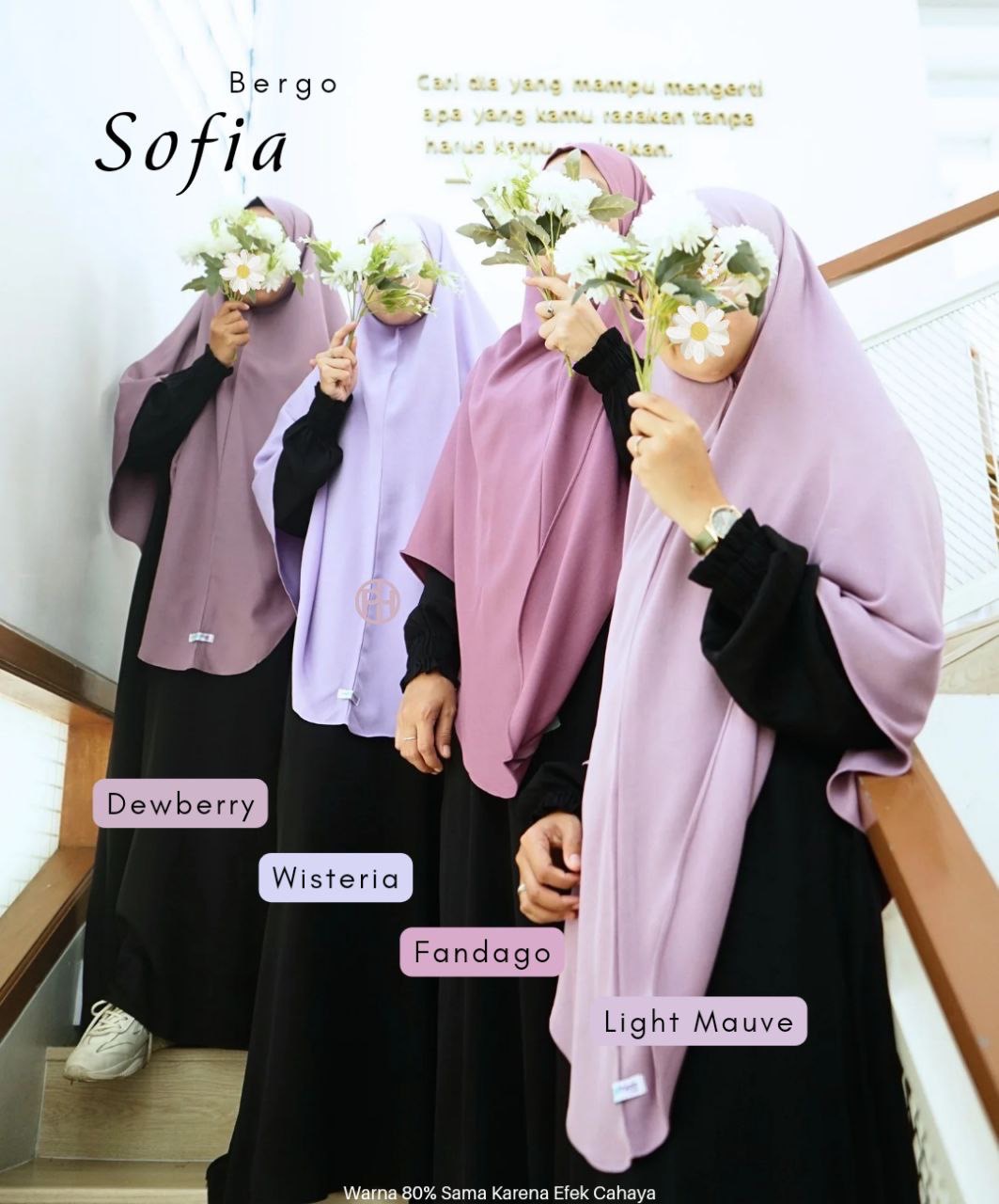 Bergo Sofia Dewasa
