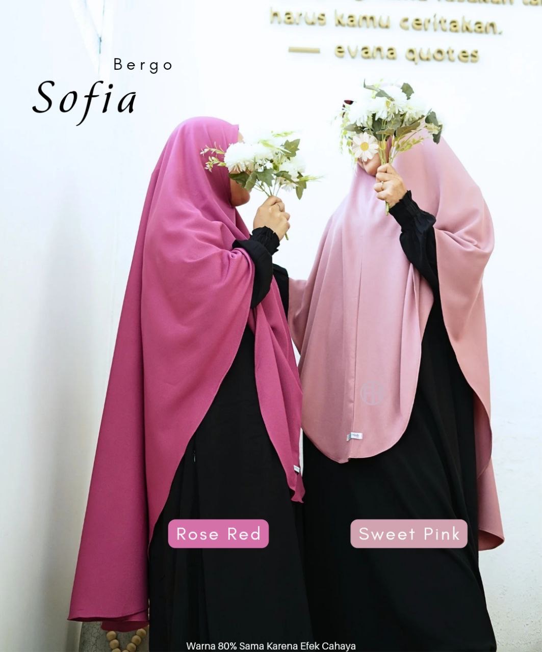 Bergo Sofia Dewasa