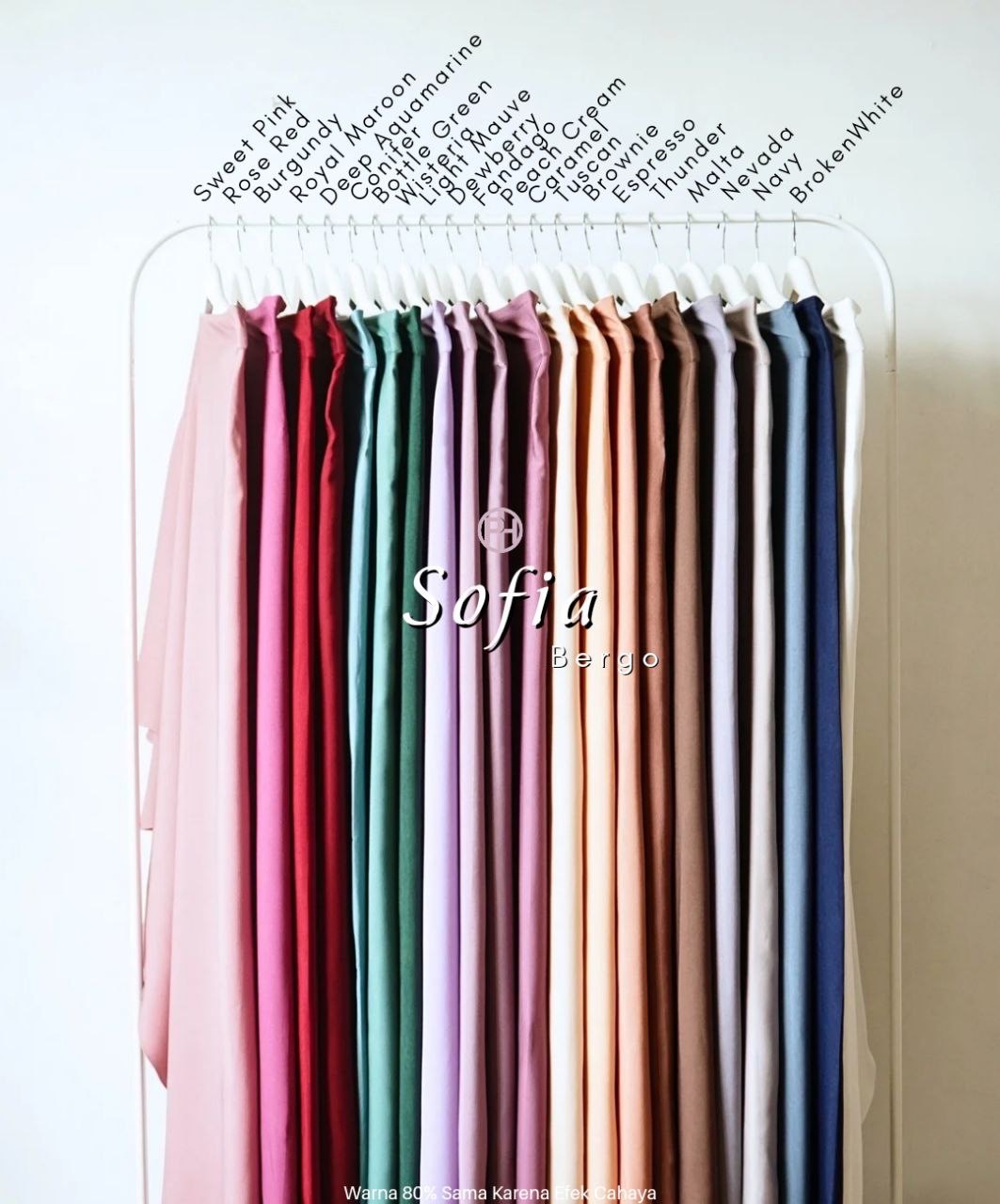 Bergo Sofia Dewasa
