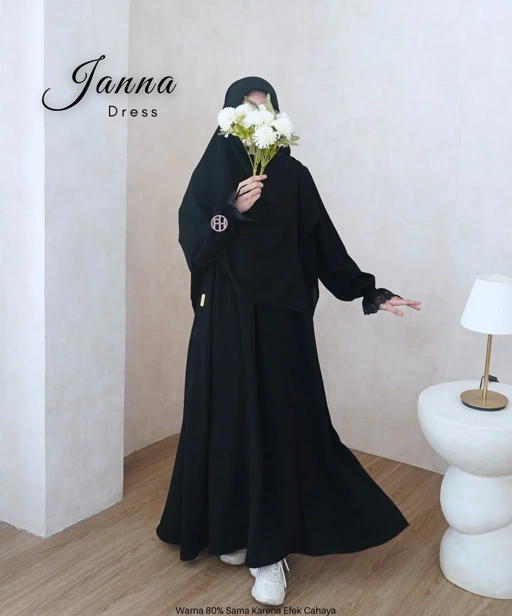 Image of Janna Dress (Jetblack)