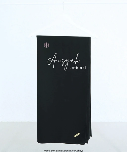 Image of Khimar Aisyah Jetblack
