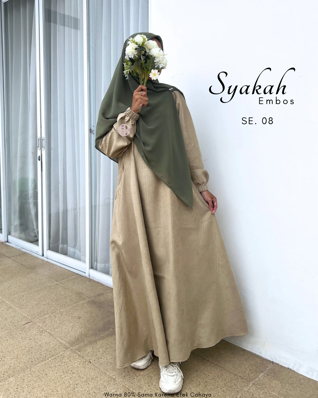 Syakah Premium Dress Embos