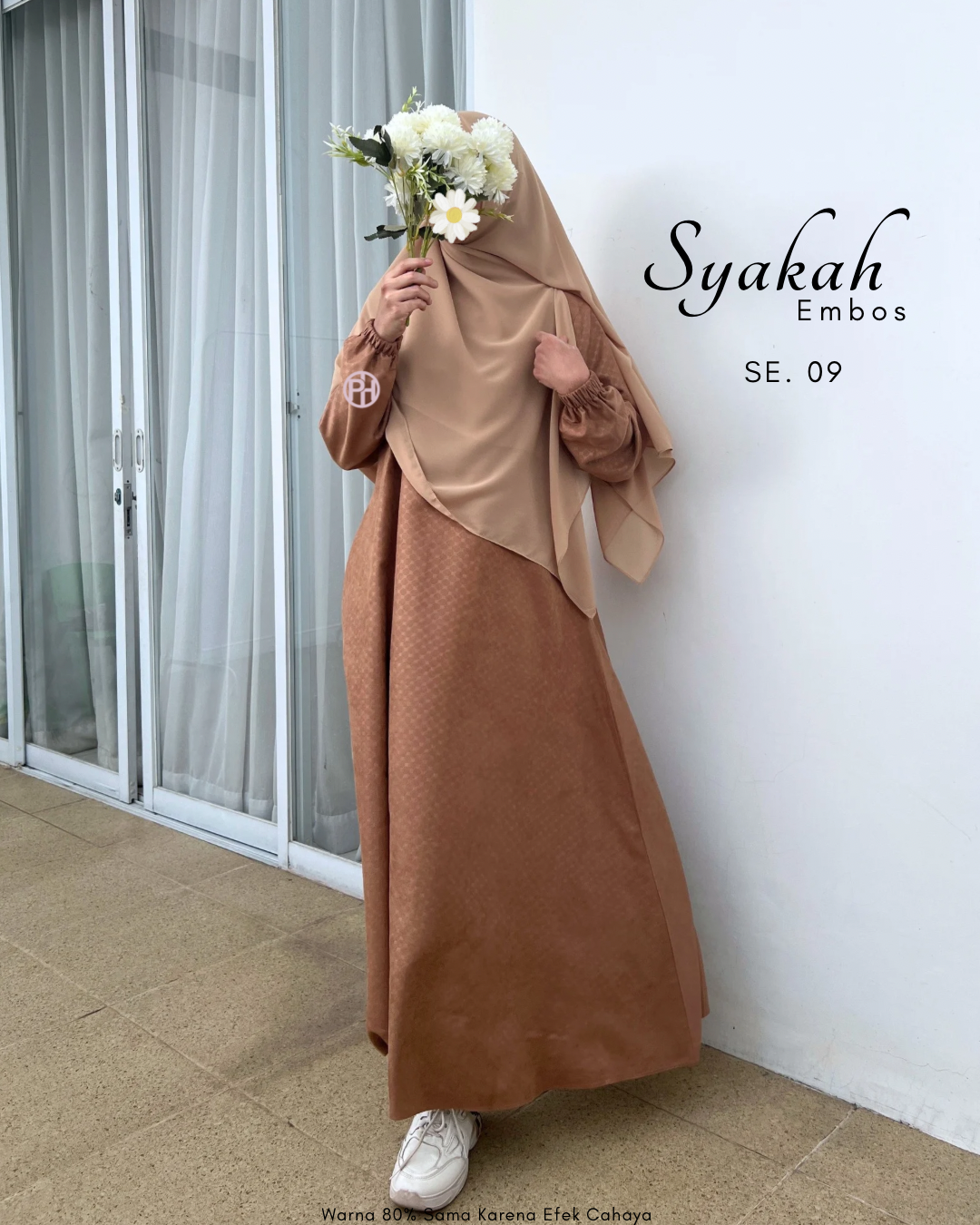 Syakah Premium Dress Embos