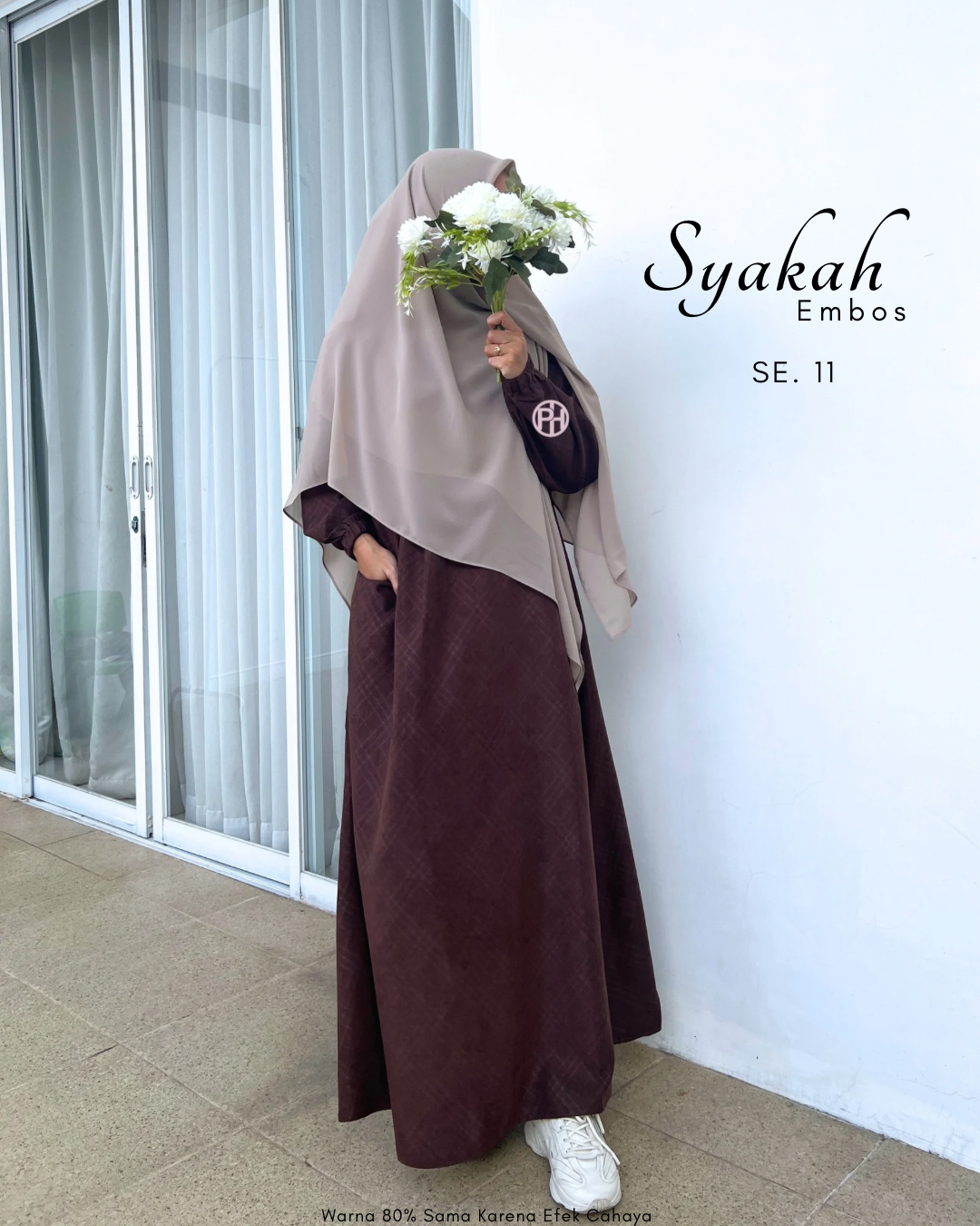 Syakah Premium Dress Embos