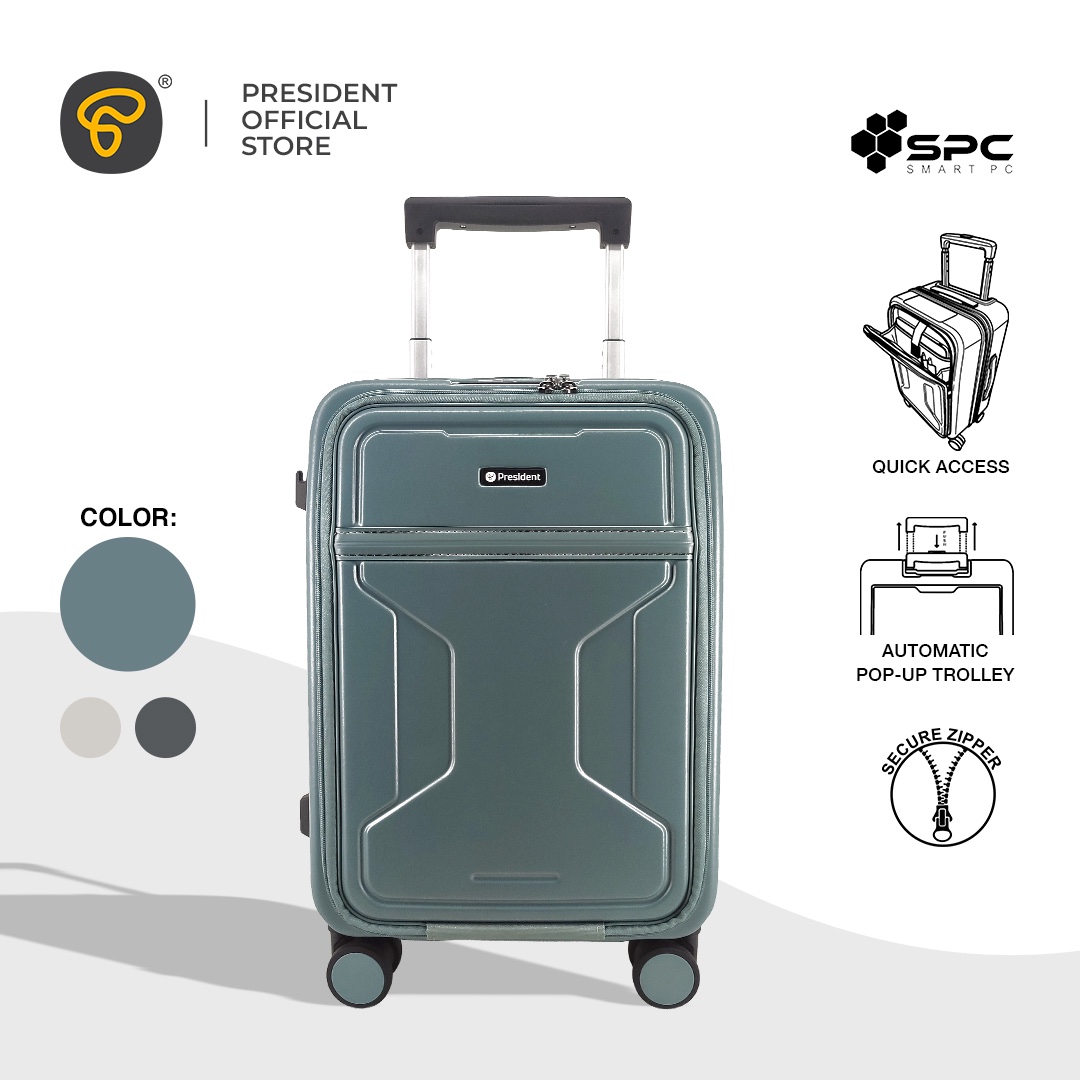 Tas Koper President Luggage Hard Case HEXA V3 - 28 inch