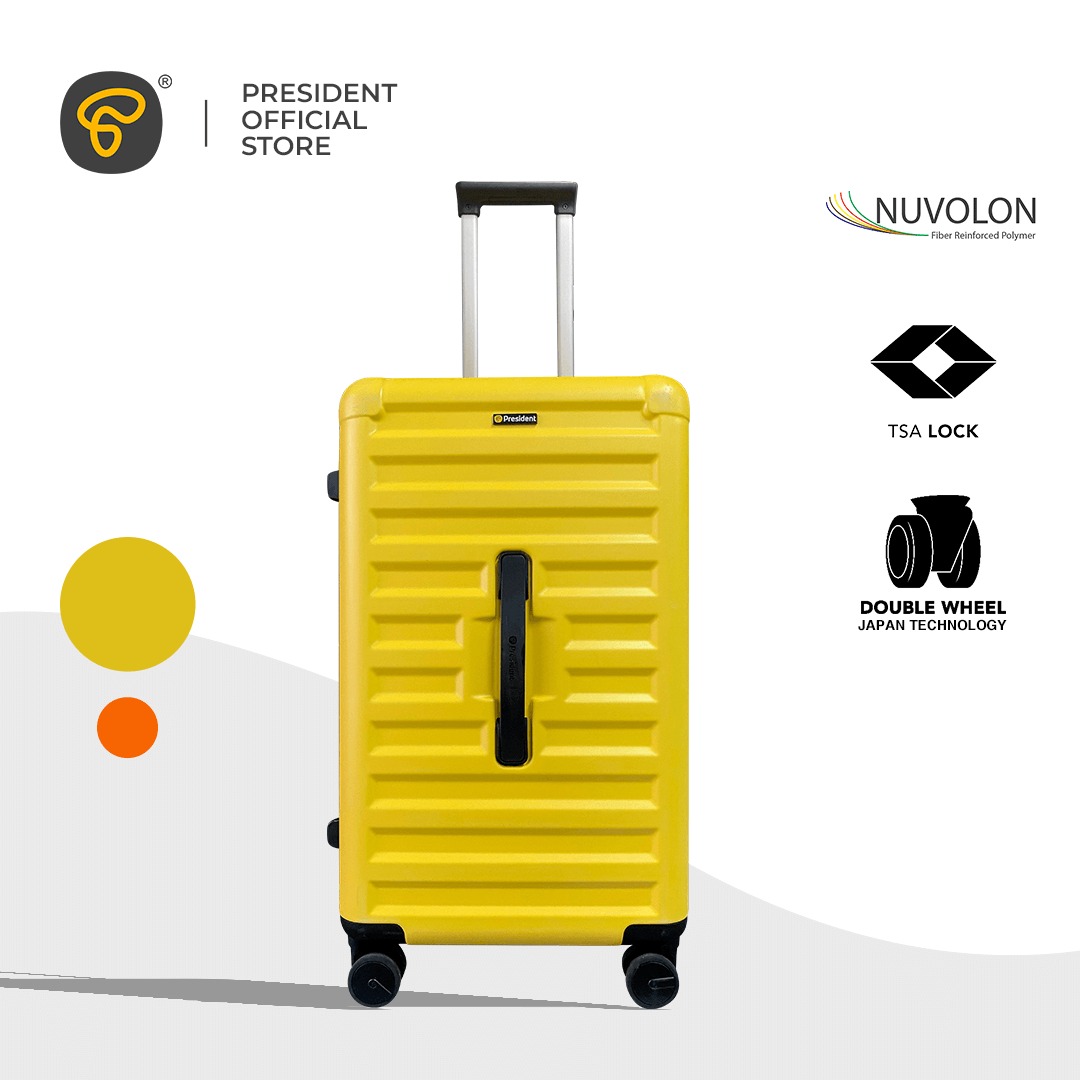 Tas Koper President Luggage Trunk Koper Warna Cerah - PAE 183 - 20inch (Cabin)