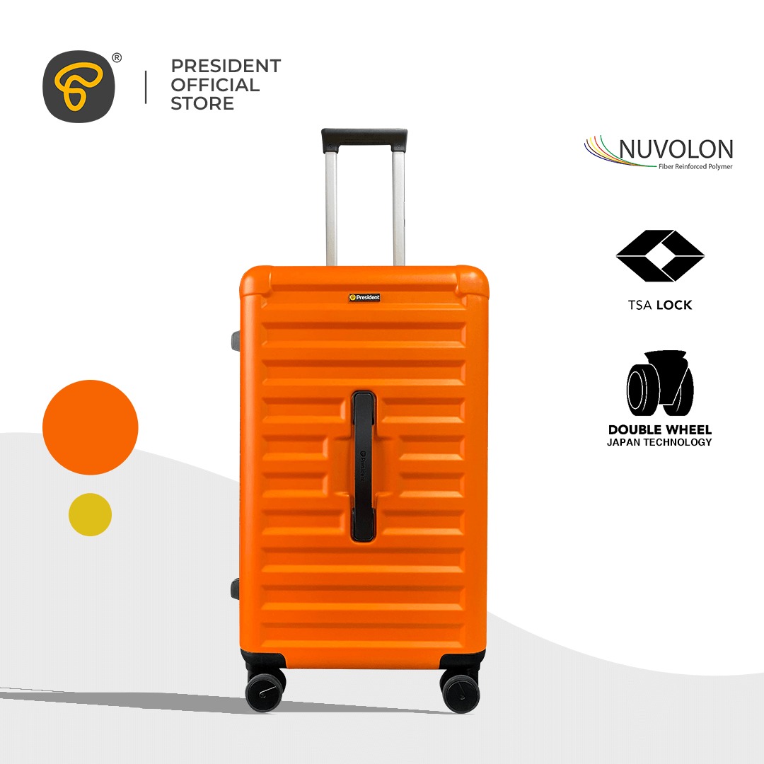 Tas Koper President Luggage Trunk Koper Warna Cerah - PAE 183 - 20inch (Cabin)