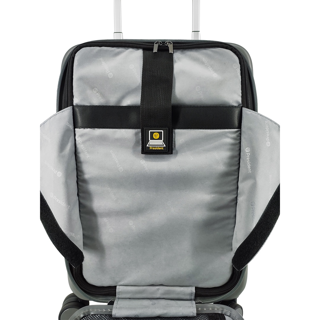 Tas Koper President Luggage Hard Case HEXA V3 - 20 inch (Cabin)